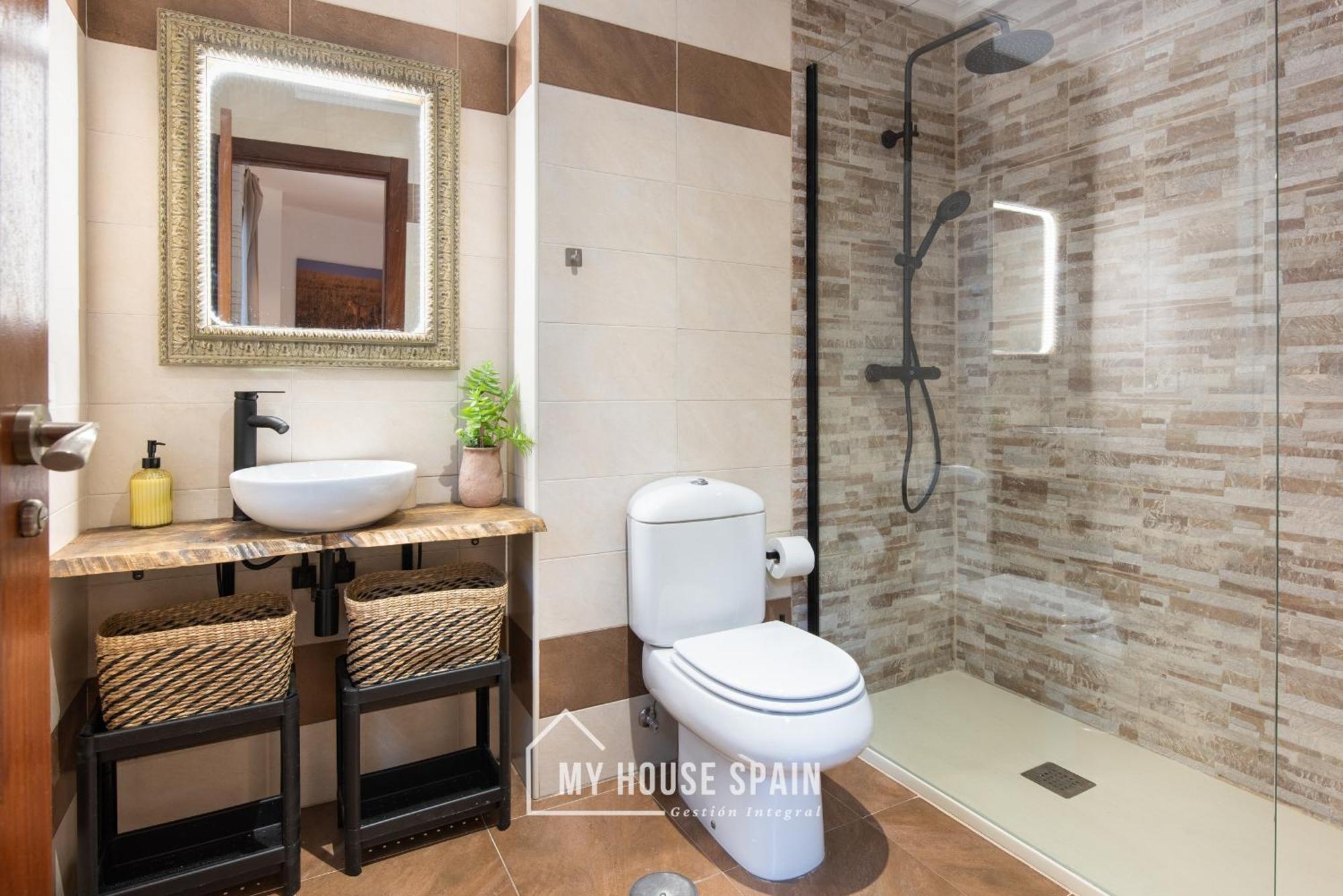 Myhousespain- Precioso Piso Playa Poniente Gijon Bagian luar foto