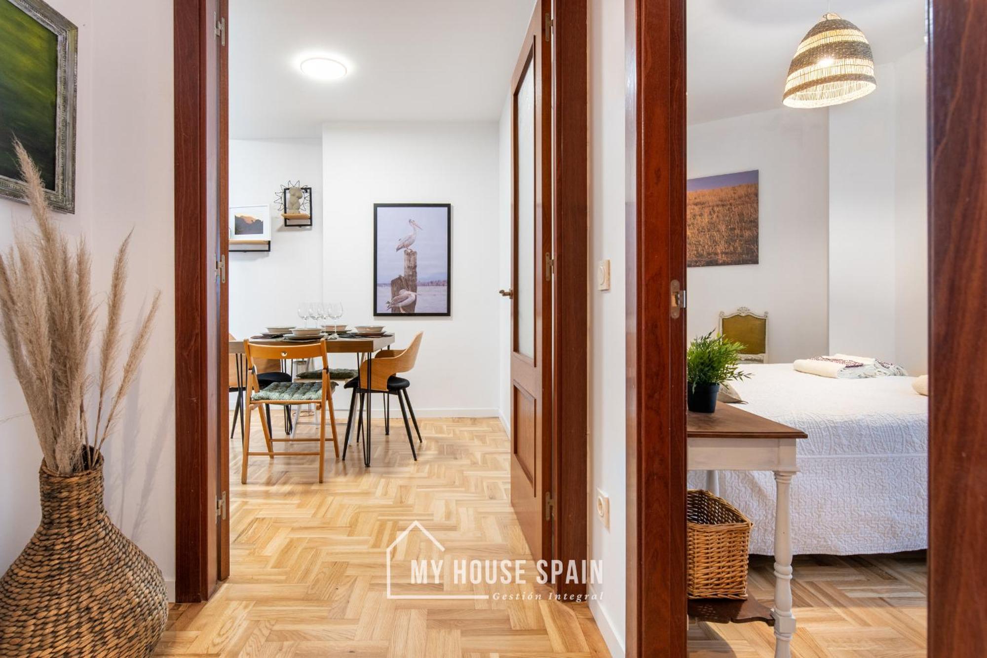Myhousespain- Precioso Piso Playa Poniente Gijon Bagian luar foto