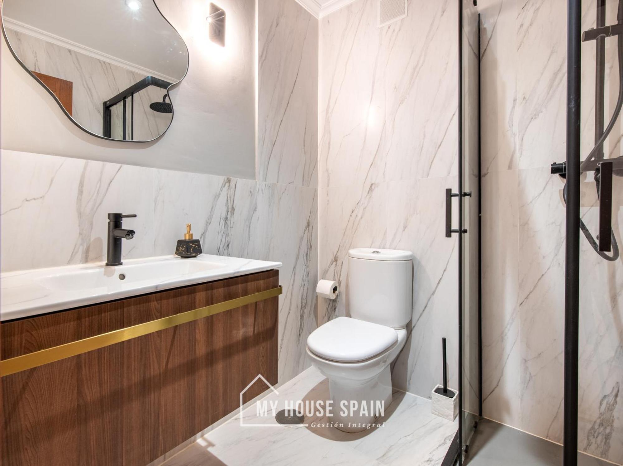 Myhousespain- Precioso Piso Playa Poniente Gijon Bagian luar foto